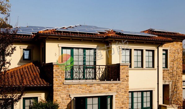 廣州海珠區吳總別墅14KW屋頂光伏發電案例